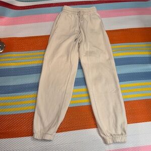 H&M Beige Sweatpants Women’s Size X-Small